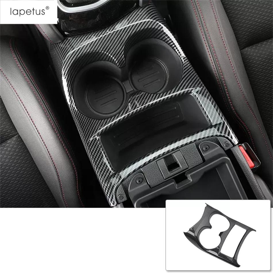 Накладка на переднюю панель центральной консоли, панель переключения передач, крышка подстаканника для Nissan Qashqai J11 2014 - Аксессуары из углеродного волокна