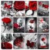 5D Diamond Painting Full of Diamonds DIY Art Home Decoration Pendant Romantic Rose