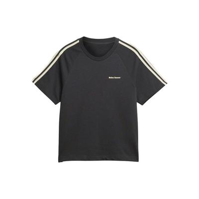 adidas Черная футболка унисекс с короткими рукавами X Wales Bonner IM8402