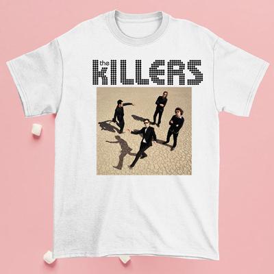 The Killers Dancing To the Beat Shirt White Unisex Gift Family Short Sleeve Unisex T-Shirt
