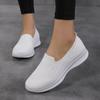 Shallow Mouth Foot Cover Women's Shoes Spring and Autumn Casual Shoes Walking Shoes Knitted Mesh Soft Sole Casual Shoes Single Shoes