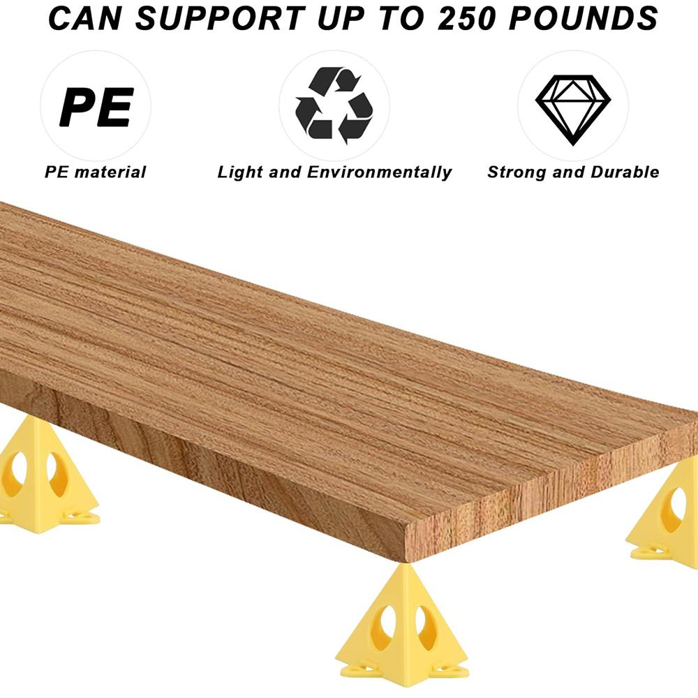 40 шт. АБС-пластиковые пирамидальные подставки, мини-конусные подставки для покраски шкафов