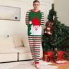 Christmas Red Green Stripe Family Pyjamas Adults Men Nightwear Pajamas Sets