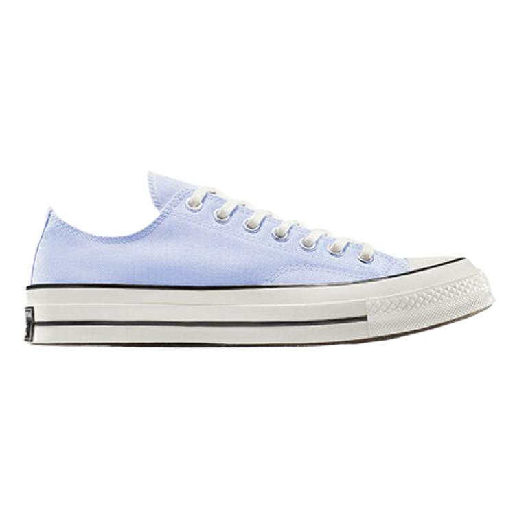 Converse Chuck 70 Canvas Удобные Простые Кроссовки с Низким Верхом Унисекс Синий A11751C