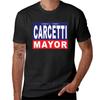 brand tshirt Unisex Carcetti for Mayor TShirt Oversized tshirt anime clothes workout shirts for Unisex cotton teeshirt