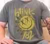 Футболка Blink 182 Панк-рок группа на Винтажной черной Comfort Colors 1717