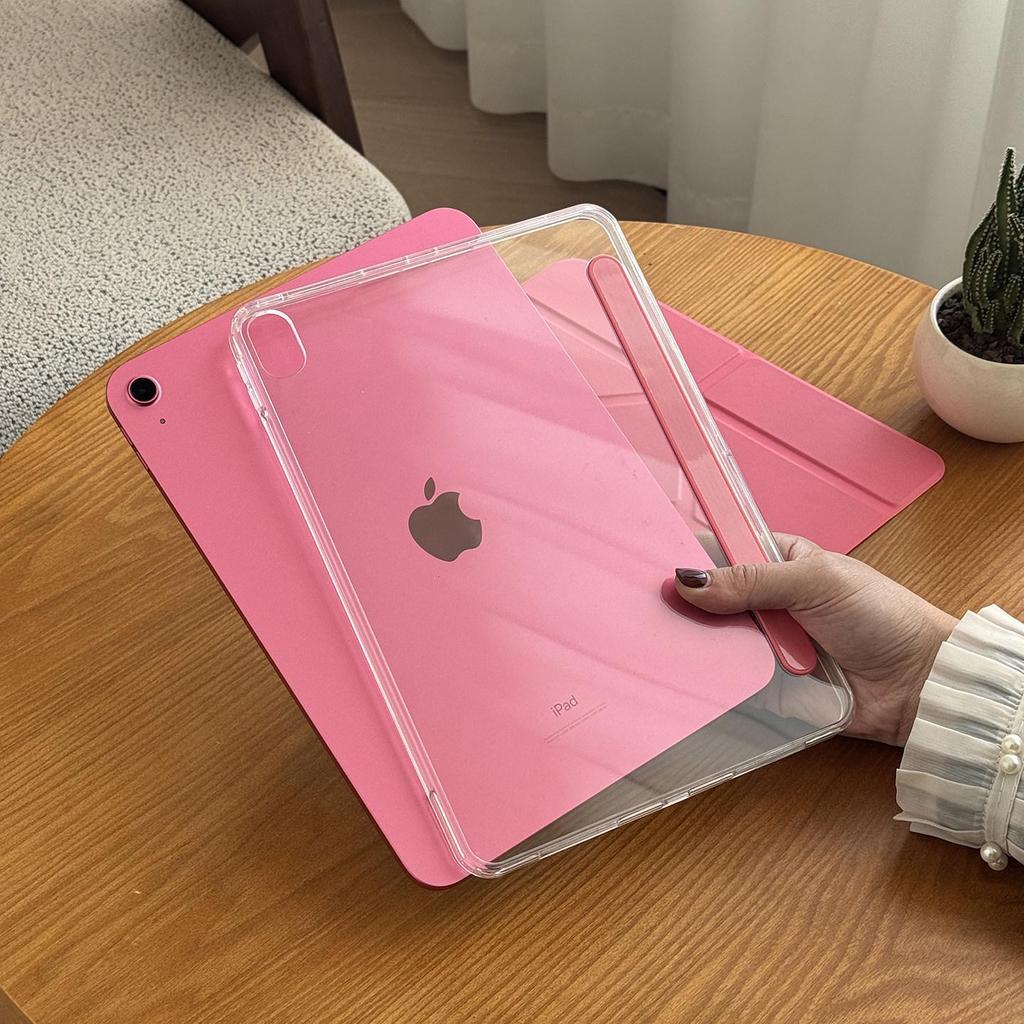 Защитный чехол для Apple iPad 11-го поколения A16: 10,9-дюймовый противоударный магнитный акриловый чехол, трехскладной дизайн, без слота для стилуса
