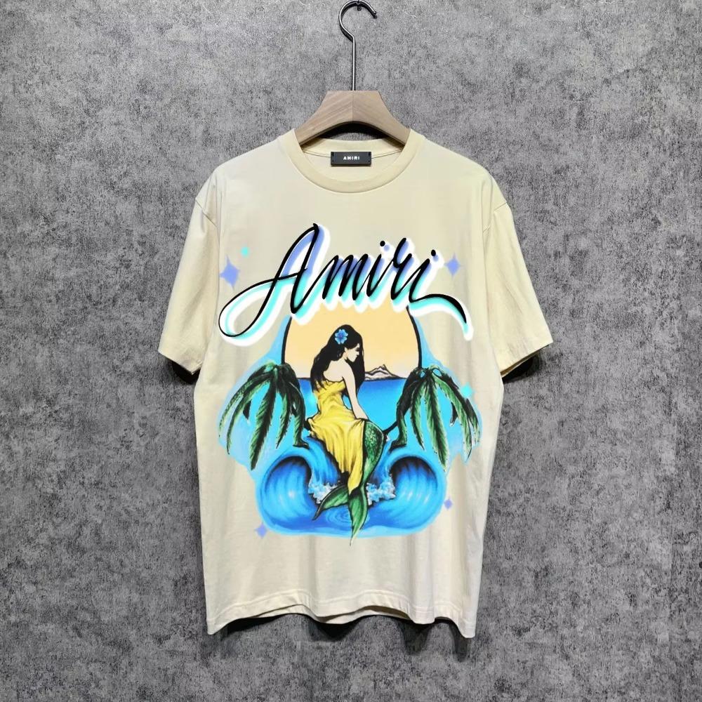 2024 Новая летняя хлопковая футболка класса люкс, стиль больших размеров, высококачественная спортивная футболка с коротким рукавом