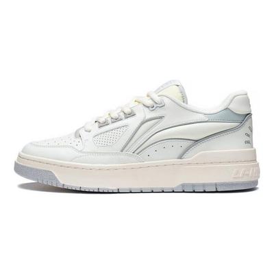 Баскетбольные кроссовки Li Ning Rookie 2 Durable Breathable Low-Touch Retro, мужские, белые, серые, ABCT011-2