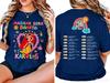 Karol G Manana Sera Bonito Tour Tshirt for Men and Women Cartoon Mermaid Pattern Printed Music Fan Concert Top