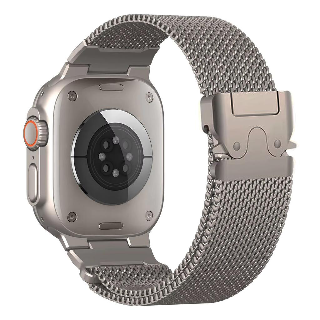 Strap for Apple Watch Ultra 4 3 2 Bands 49mm 46mm 44mm 45mm 42mm Parachute Milanese Loop Bracelet iWatch Series 12 11 10 SE 9 8