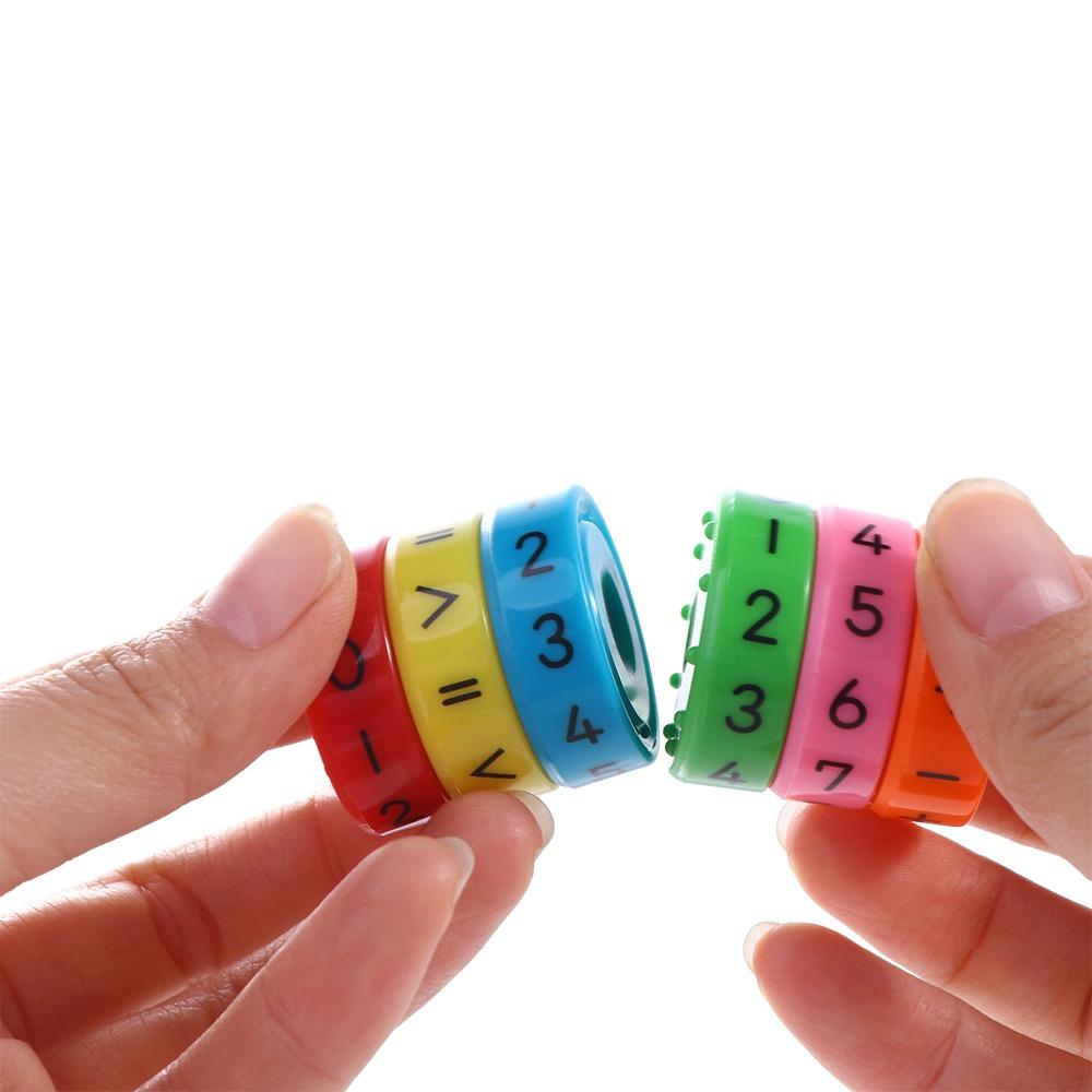 Math Toys Learning Educational Toys Math Magnetic Block Montessori Puzzle Game Numbers Magic Cube