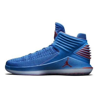 Мужские кроссовки Air 32 PF Russell Westbrook Blue Photo-Blue Metallic-Silver-Team-Orange AH3348-400