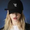 VARZAR 3D Monogram Logo Overfit Ball Cap Black