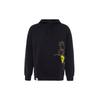 adidas Neo X Smiley Co-брендовая повседневная дышащая спортивная толстовка с капюшоном для мужчин, черная HE7955
