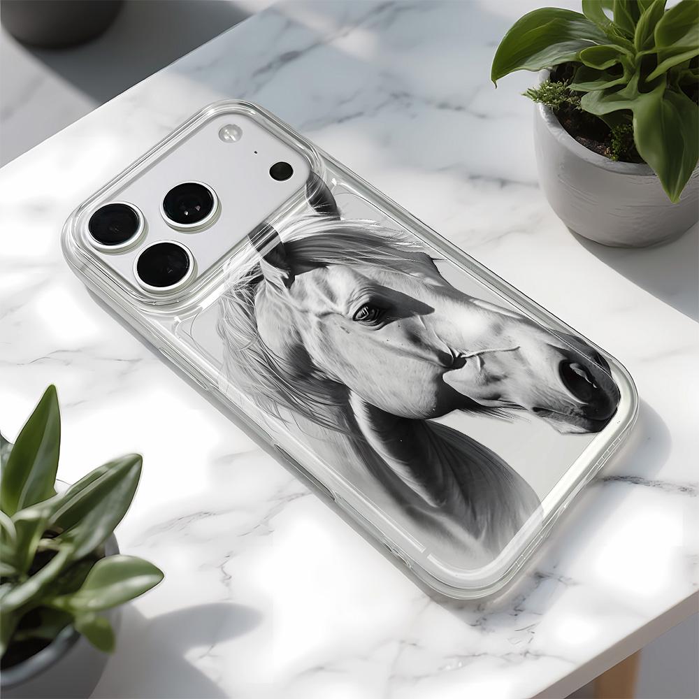 A Dark Horse Phone Case For IPhone 17 17Air 16 15 14 13 12 11 Pro Max XR XS Max 7 8 Plus Cover Case Funda Bumber Coque