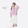 Xiaoyinman Girls' Casual Slit Hem Pullover Sweatshirt