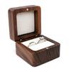Durable Eco-friendly Wood Ring Gift Case Jewelry Display Necklace Box for Birthday