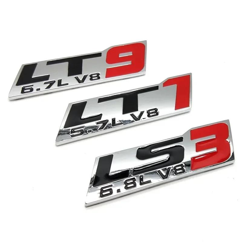 Car Body Badge LT1 LT9 LS1 LS2 LS3 LS6 LSX Rear Trunk Emblem Sticker for Jeep Volvo KIA Lexus Peugeot Dodge Subaru Hyundai G5