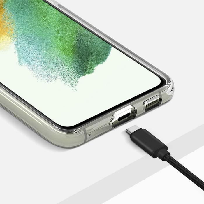 Case - BOOLING - for Samsung S21 FE - Soft Silicone - Transparent - High Quality