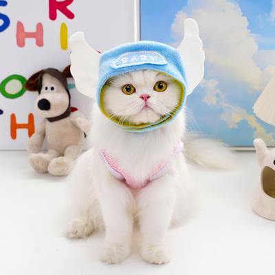Забавная шляпа для кошки, косплей, нарядная одежда, милая шляпа для питомца, реквизит для фото, универсальная кошачья шапка для Хэллоуина, Рождества, уличной вечеринки