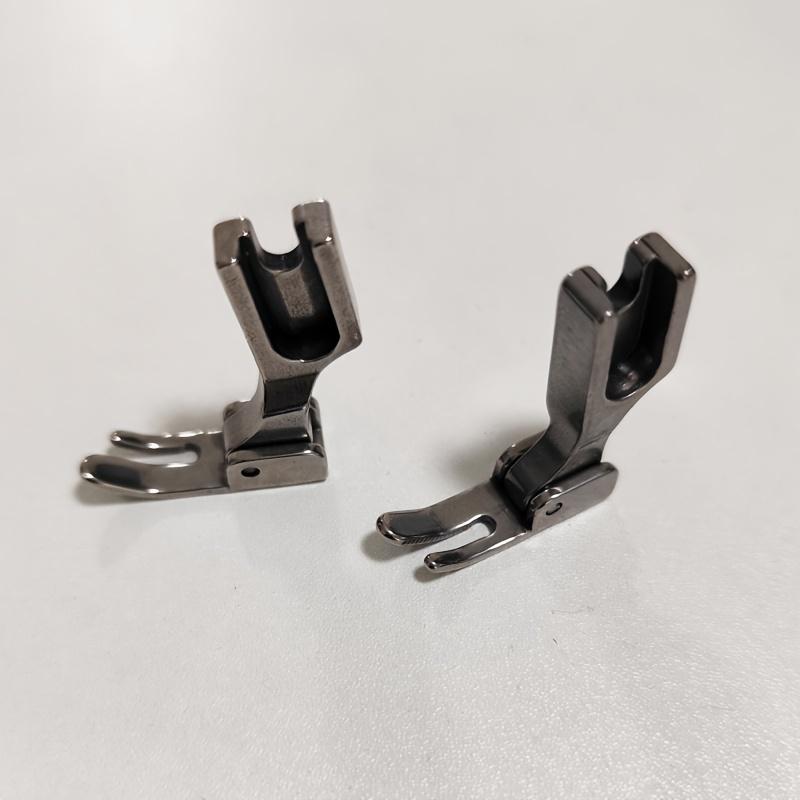 P360 Односторонняя лапка с молнией P361 Лапка для узкой строчки для плоскошовной швейной машины 3 см Лапка с узкой левой и широкой правой лапкой