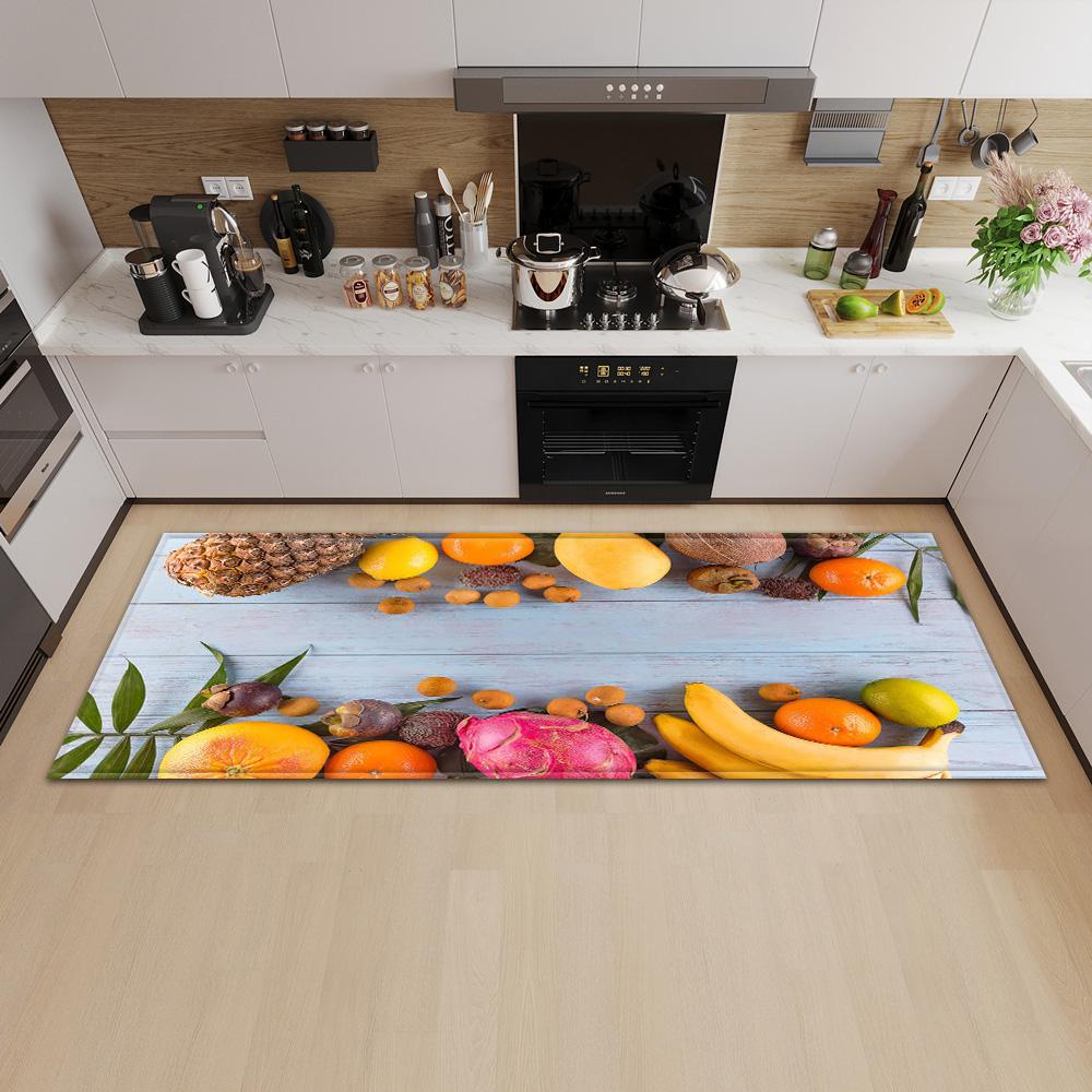 Придверный коврик, ковер для кухни, спальни, нескользящий пол, балкон, коридор, длинный ковер, прикроватный коврик для гостиной