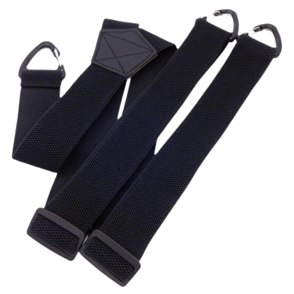 with 3 Gripper Clasps Work Suspenders Heavy Duty Elastic Pants Braces Casual Wear