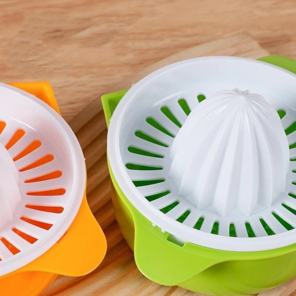 Plastic Manual Juicer Detachable Citrus Juicer Kitchen Gadget Hand Lemon Squeezer Cooking