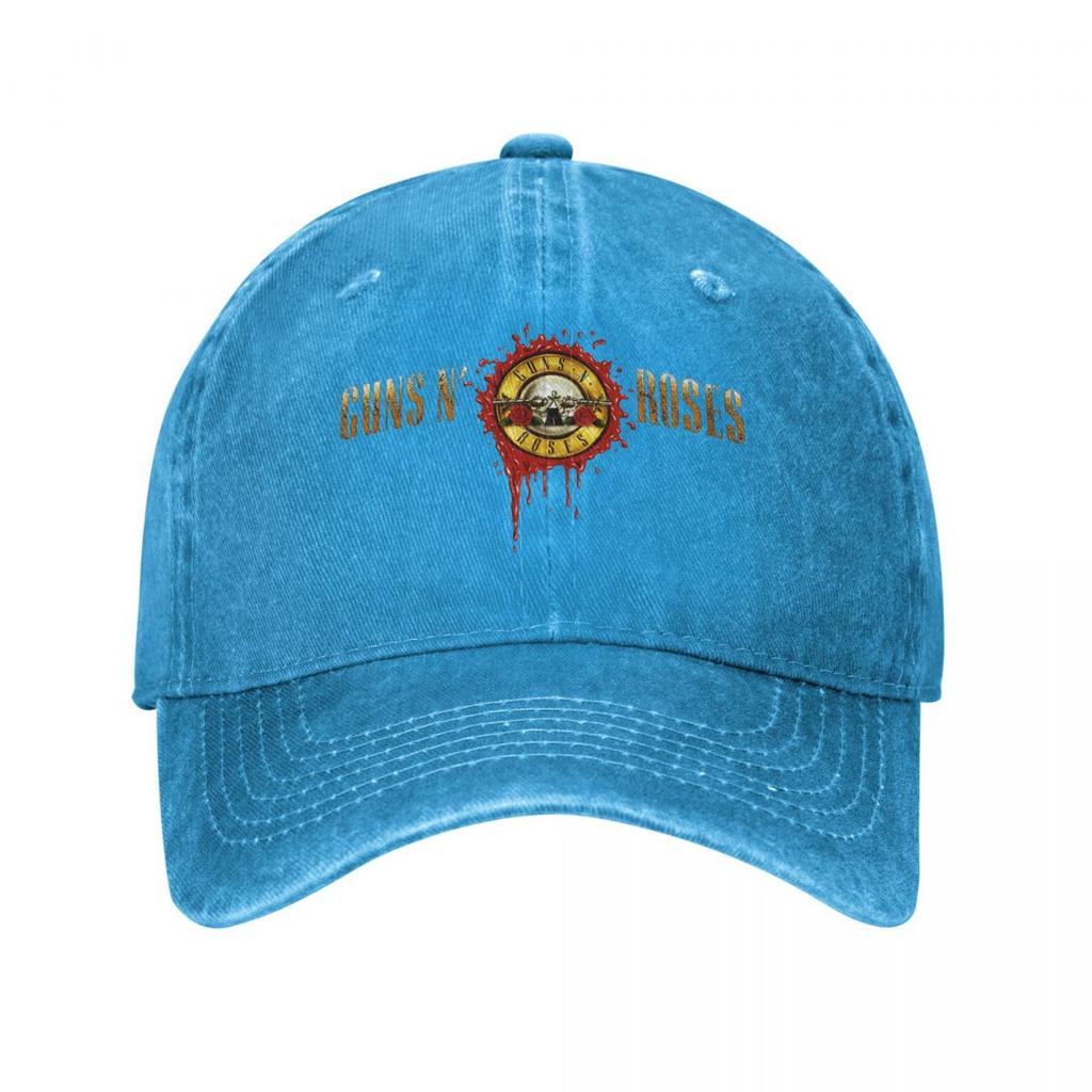 Винтажная бейсболка Guns N Rose Heavy Metal, унисекс, потертая джинсовая шляпа Snapback, музыкальная кепка в стиле стимпанк, уличная подарочная кепка для путешествий, кепка