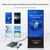 SANGENIU 55-inch Floor-standing Touchscreen Kiosk Display CN plug (adapter included)