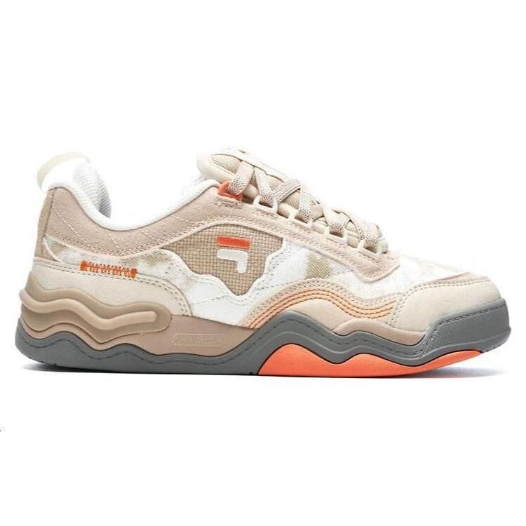 Fila Fusion Кеды на подошве Kick Wave Ткань Синтетическая кожа Модные Удобные Низкие Женские кроссовки Кассава-Порошок T12W312201FTA