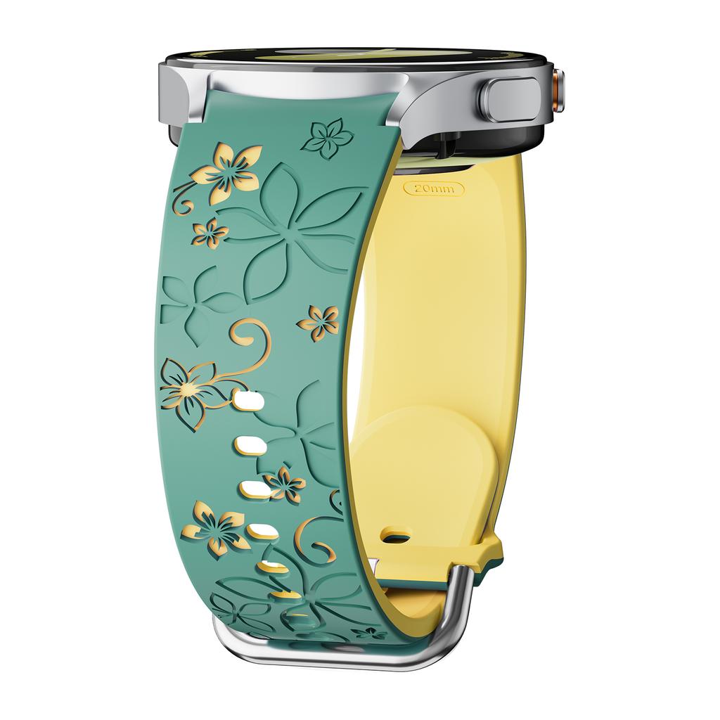 Спортивный ремешок для Samsung Galaxy Watch 7 6 5 4 44 мм 40 мм Watch FE 40 мм 6 Classic 43 мм 47 мм 4 Classic 46 мм 42 мм Силиконовый ремешок для Samsung Galaxy Watch 5