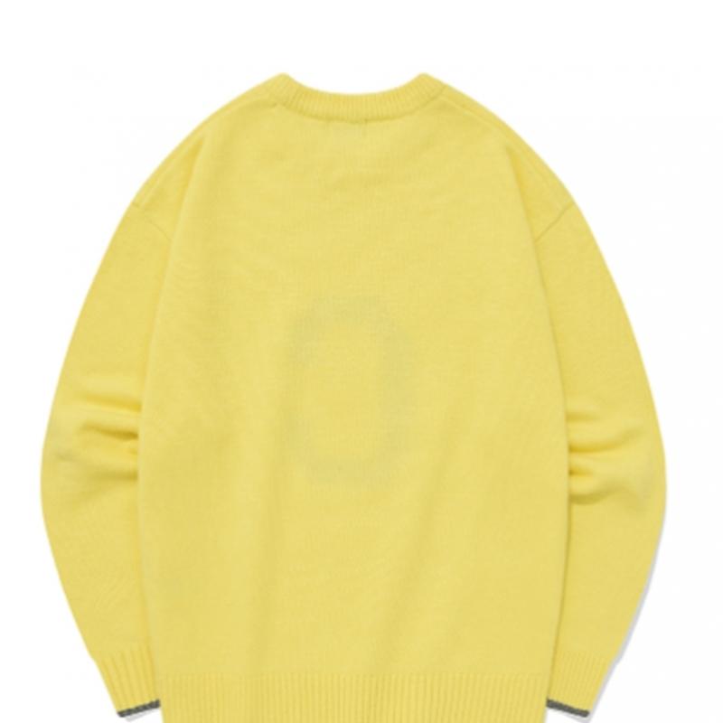 Covernot Lambswool C Logo Круглый вырез Трикотаж B1 Co2303kt05 Yl Bl