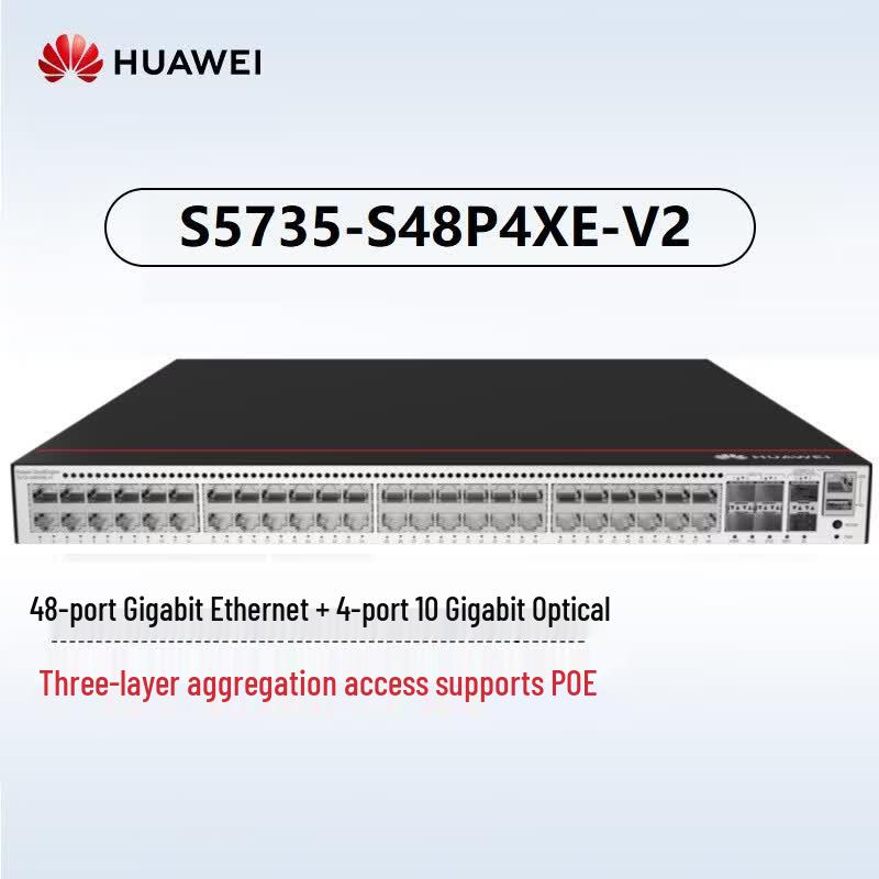 Huawei S5735-S48P4XE-V2 High-Performance Aggregation Switch
