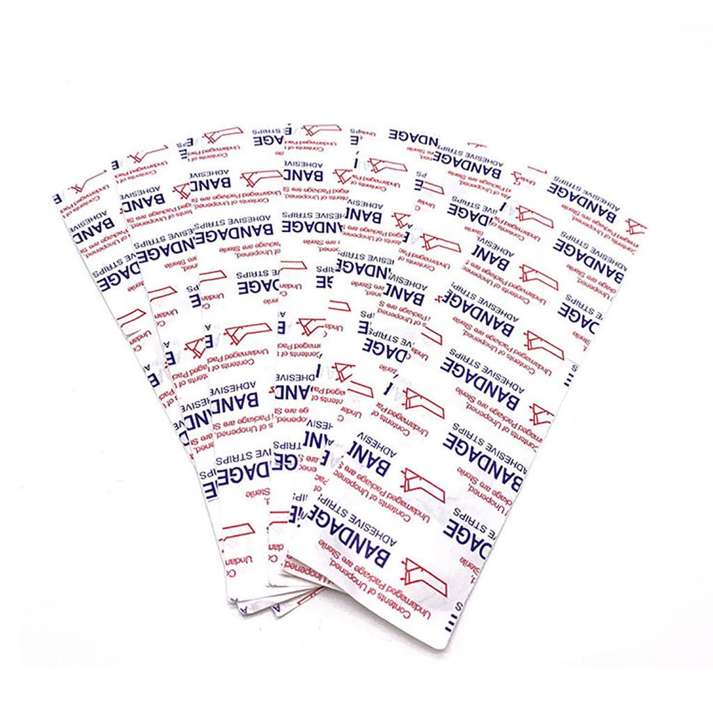 100Pcs Adhesive Round Band Aid Wound Plaster First Aid Circle Ring Bandage Heal