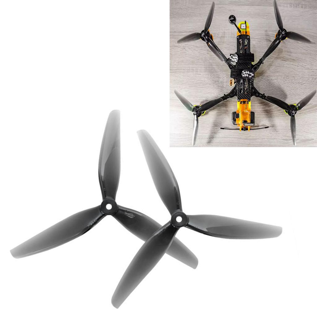 7043 7X4X3 3-Leaf PC CW CCW Propellers for FPV 2205 7inch Long Ranges LR7 Drones Remote Control Model