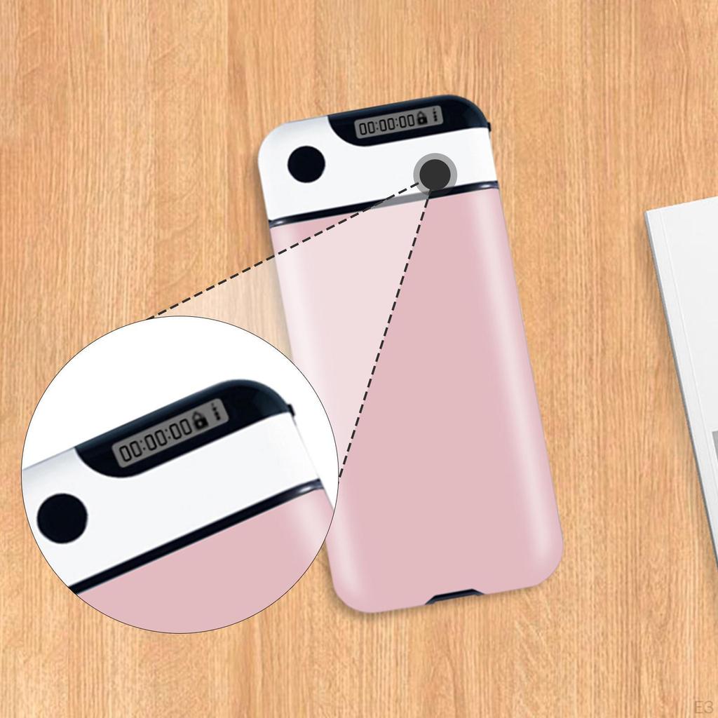 Timed Lock Box Lockable Storage Case Easy To Carry Time Can Be Set Phone Locker for