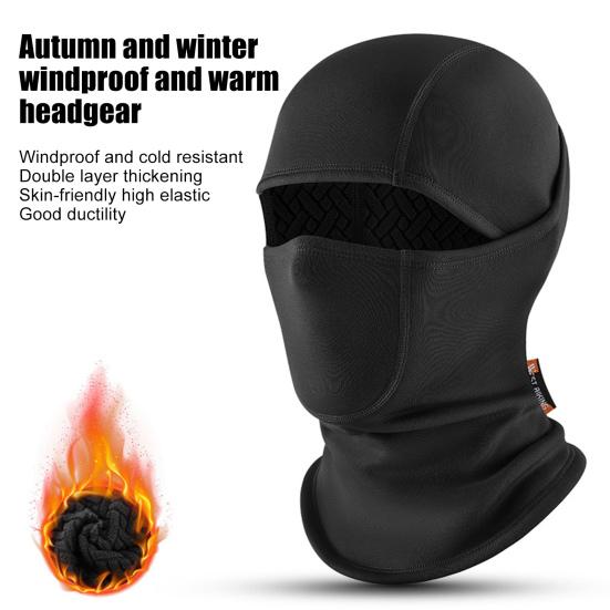 Балаклава для холодной погоды, лыжная подушка для лица, зимняя термоподушка, ветрозащитная флисовая подушка, теплая для спорта на открытом воздухе