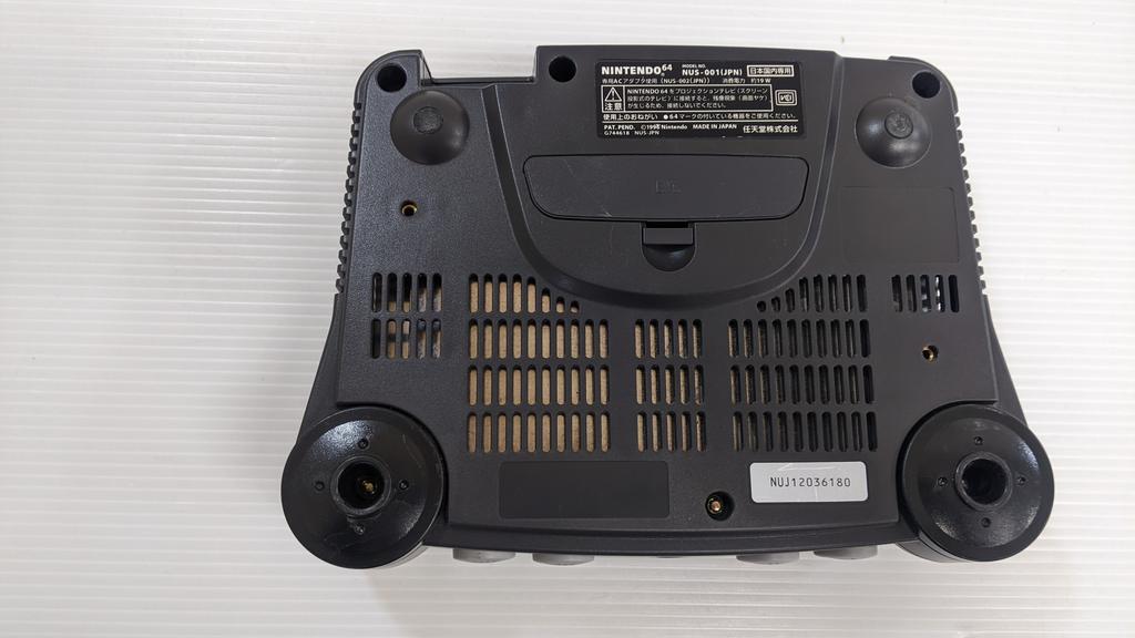 Refurbished Nintendo 64 N64 Console Black 1-15-2 Used