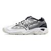 Mizuno Wave Supersonic Cn Амортизирующие Низкие Тренировочные Кроссовки Унисекс Тренировочные Кроссовки Белый Серый Серебристый V1GA216109