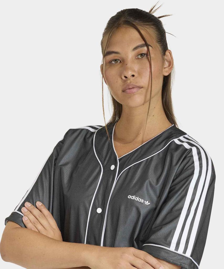 adidas Бейсбольная рубашка - Черный / Kd8808