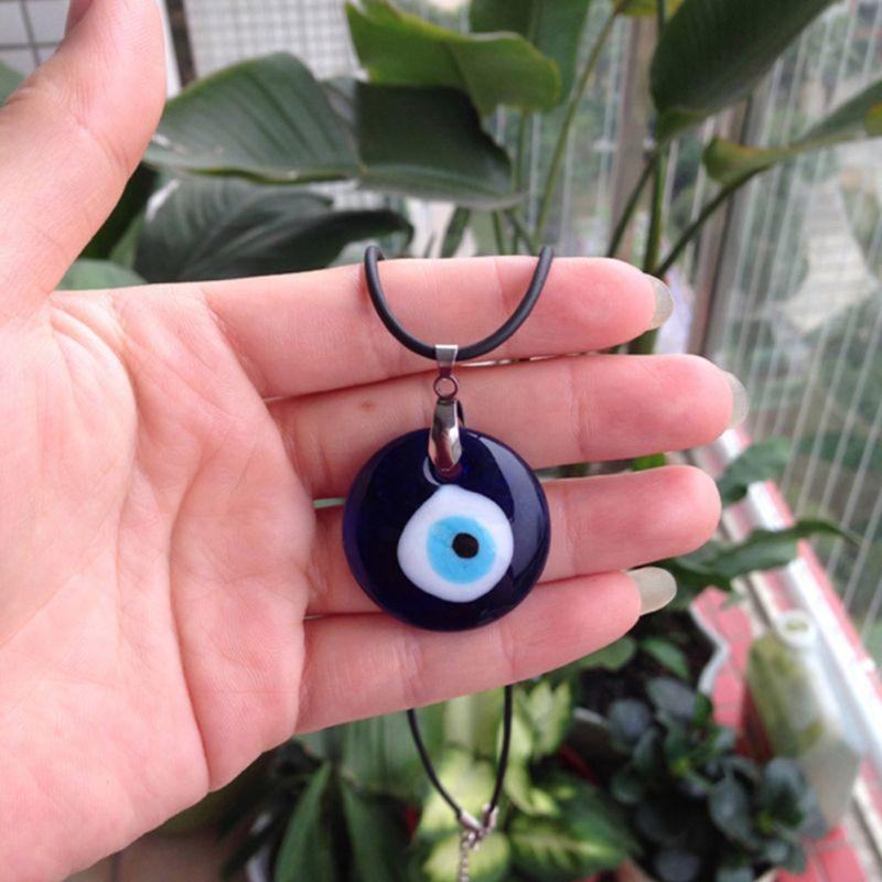 Lucky Blue Eye Necklace Evil Eye Pendant Necklace Turkish Evil Eye for Protection and Blessing for M