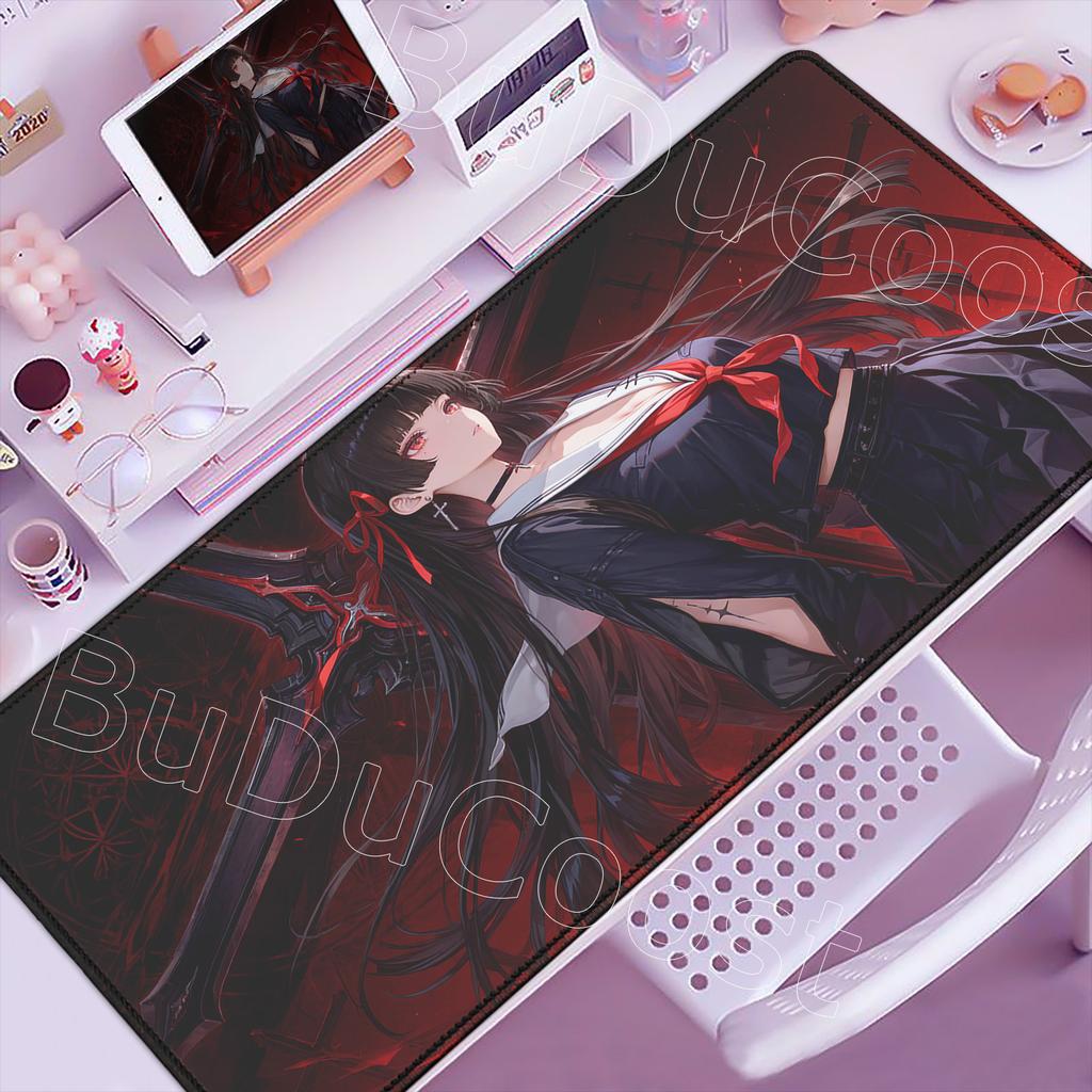 Официальный BuDuCoost Новые Обои Wuthering Waves Chisa Коврик для Мыши Игровой Коврик для Мыши Аниме Девушка Настольный Коврик Киберспорт Офис Коврик для Компьютерной Мыши