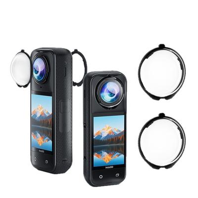 Совместимый с Insta360 X5 Защитное стекло для объектива Высокая твердость 10H Защита, Чехол, Устойчивый к царапинам, Светопропускание,