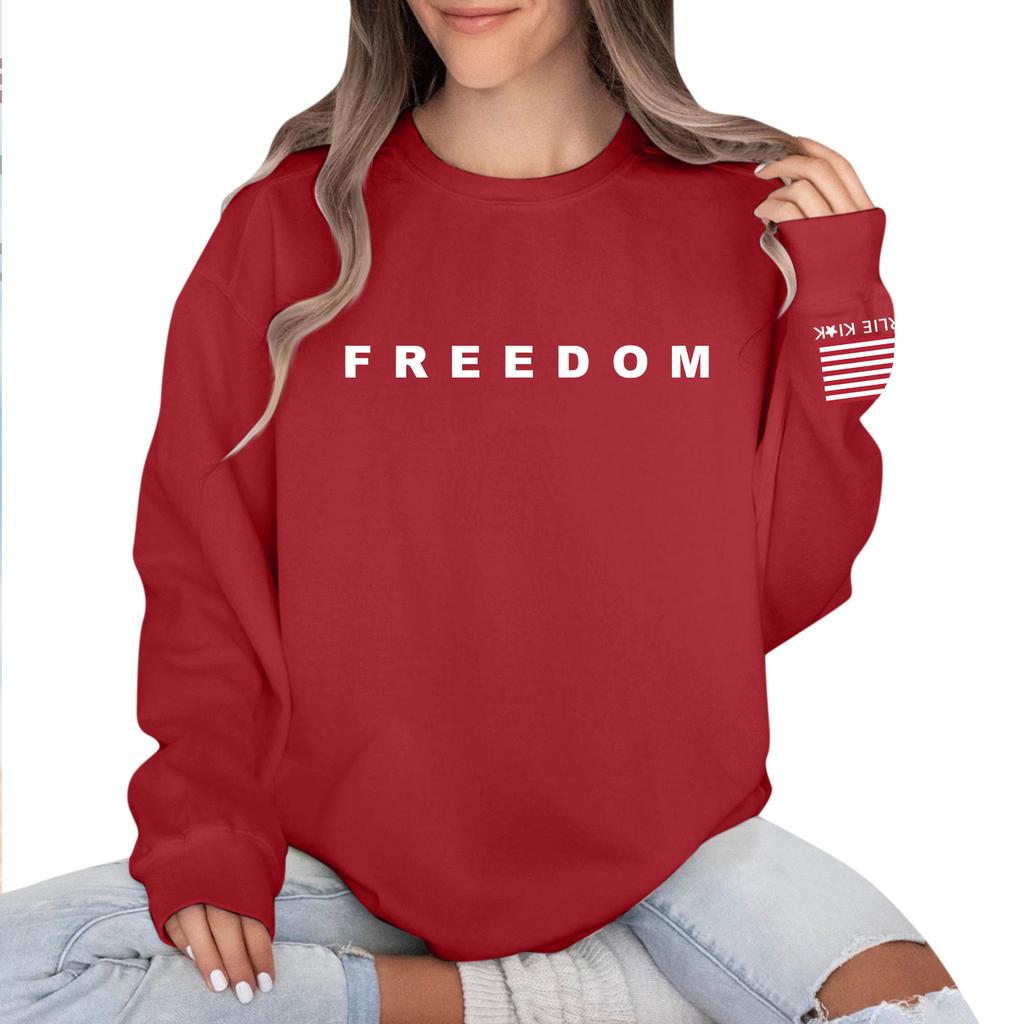 Women's Colorblock Sweatshirt Long Sleeve Round Neck Casual Comfortable Loose Lightweight Women's Sweatshirtt