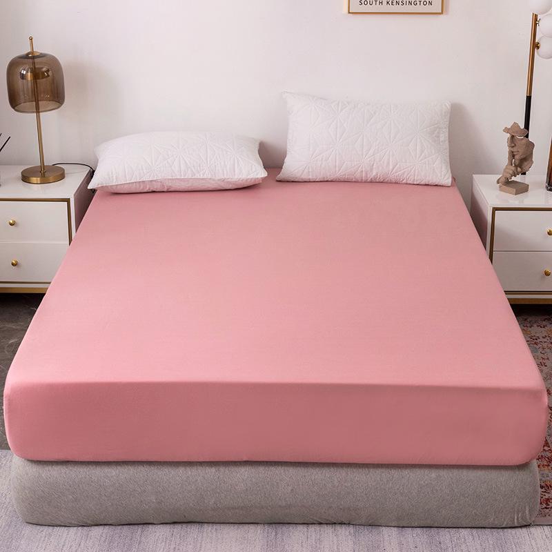 Простыня однотонная матовая, нескользящая, для студенческого общежития, односпальные и двуспальные размеры, 110 г