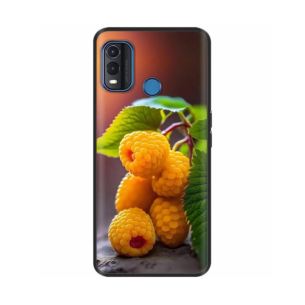 For Nokia G11 Plus Case Cute Heart Flower Soft Silicone Back Cover for Nokia G11 Plus NokiaG11 G 11 Bumper Black TPU Phone Cases