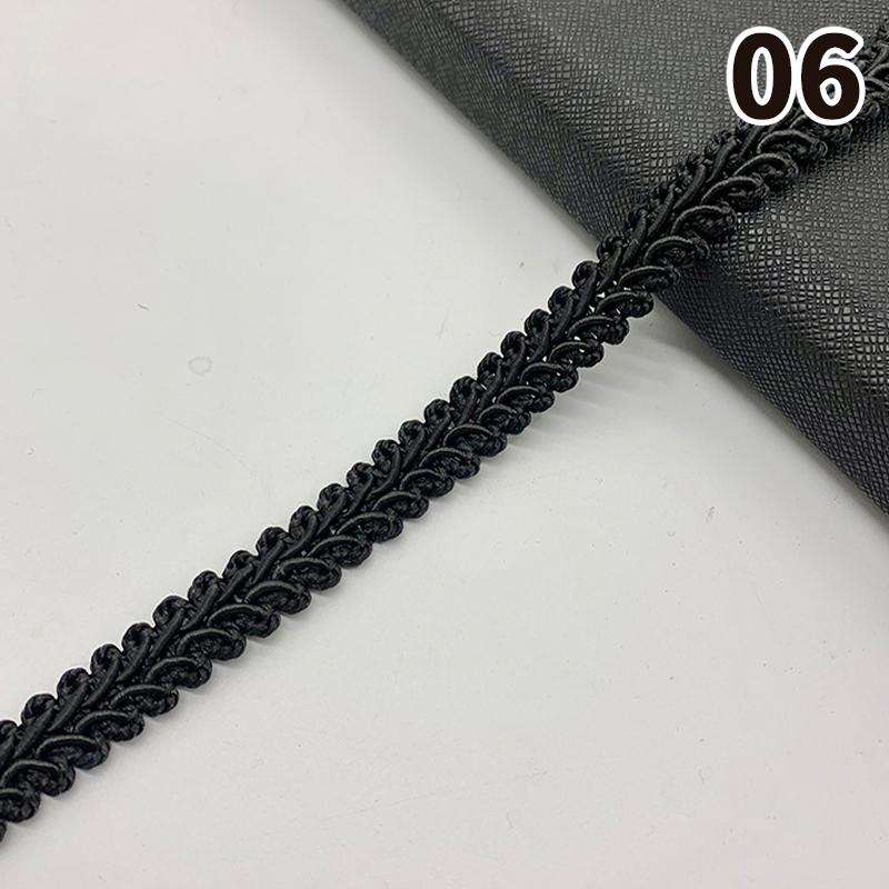 11,5-12 метров кисточка бахрома отделка 1,3 см ширина кружевная отделка край лента для шитья занавесок дивана подушки обивка DIY аксессуары