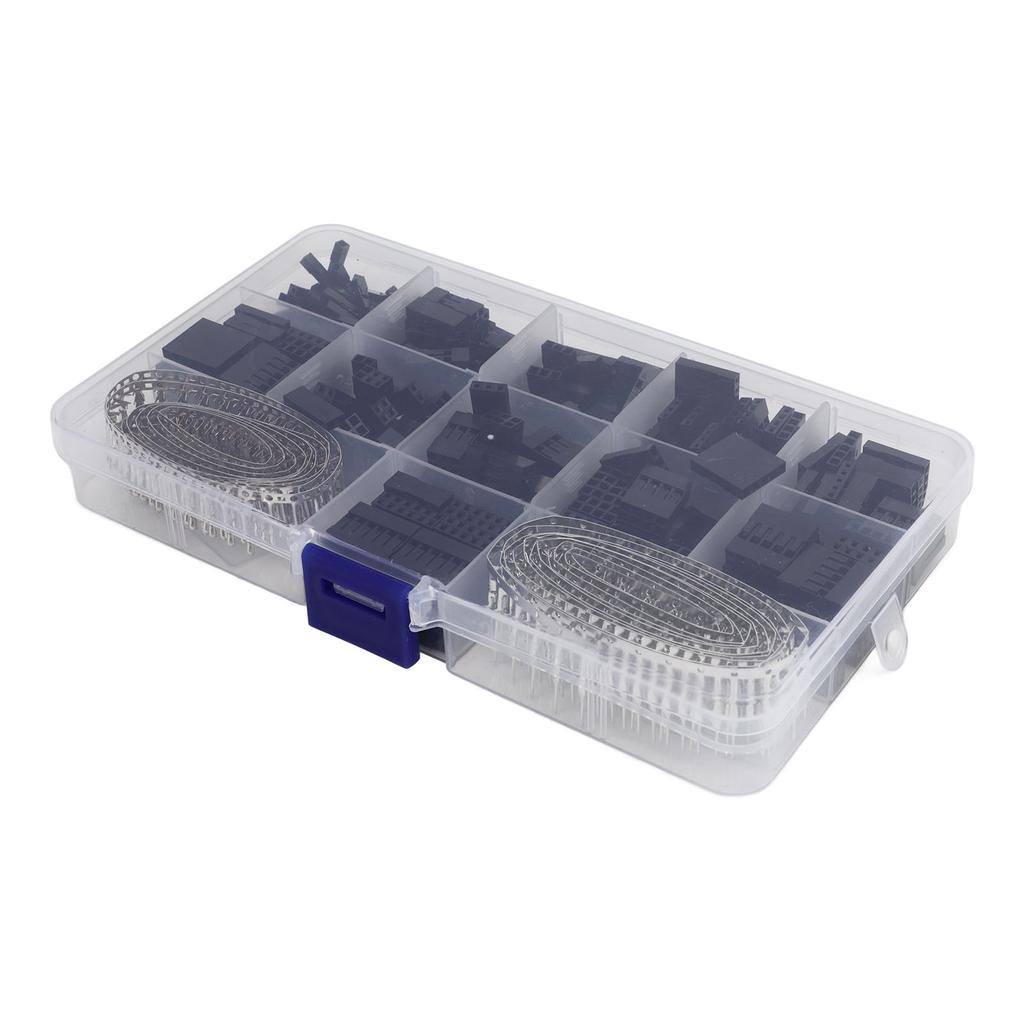 620 шт. 2,54 мм перемычки, разъемы-штырьки с обжимными контактами «папа» и «мама» для автомобилей, компьютеров